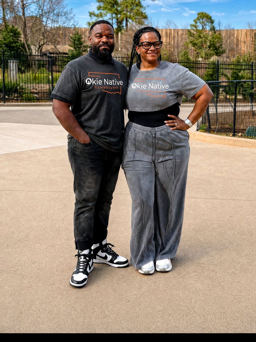 Marco and Nora Brown, owners of Okie Native Homebuyers in Tulsa, Oklahoma